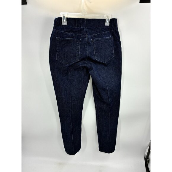 NYDJ Leggings Womens 6 Dark Wash Pull On Stretch Denim Skinny Pants Jeans Look - Picture 3 of 6